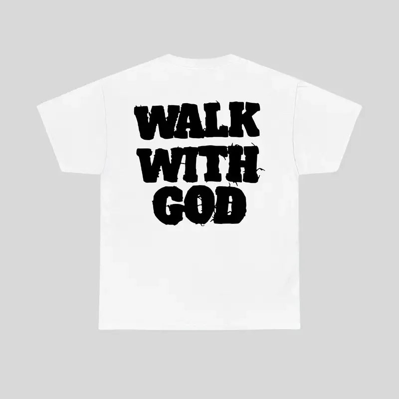 Walk With God Christian T-Shirt