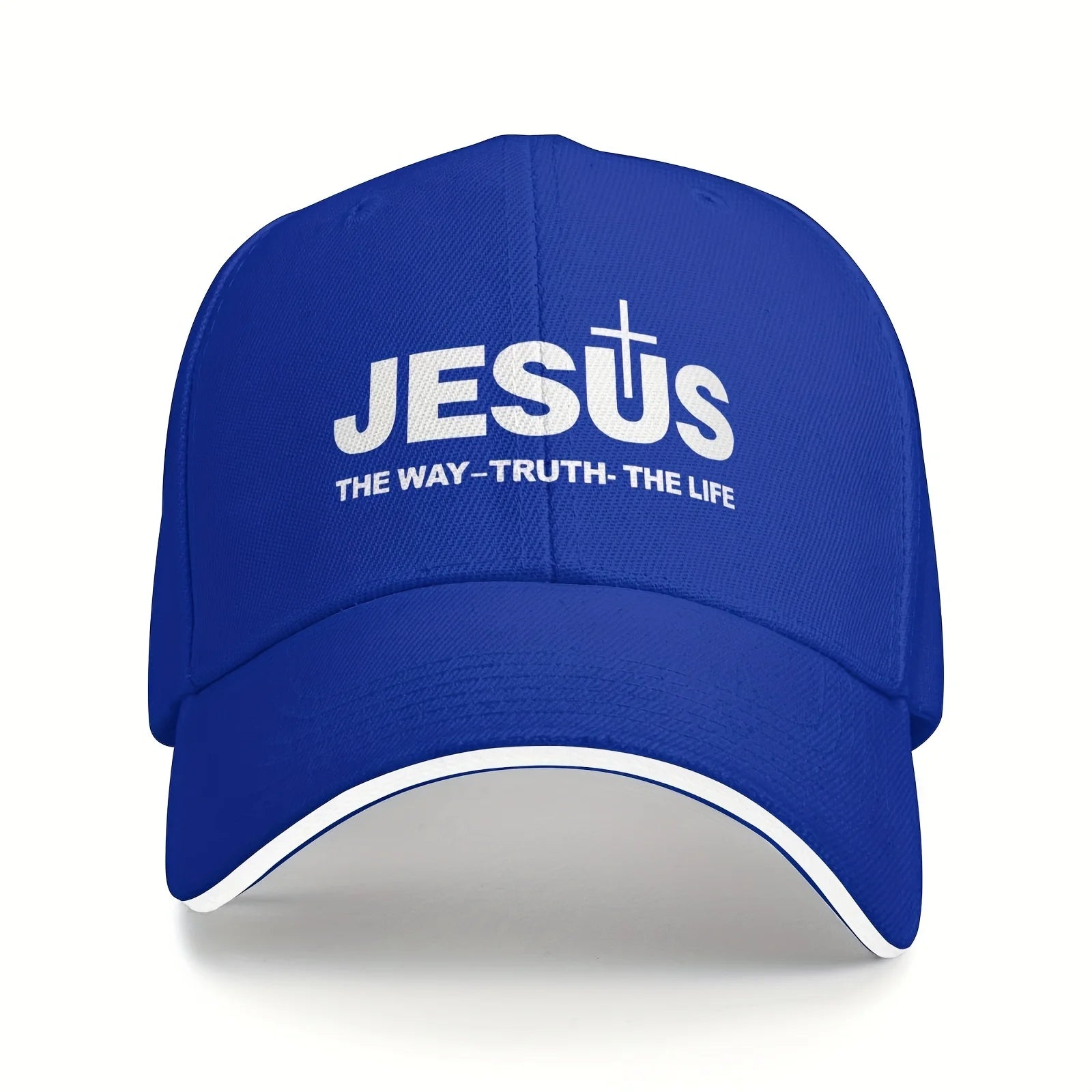 Jesus Cross Printed Cap
