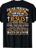 Jesus Loves You Cotton T-Shirt