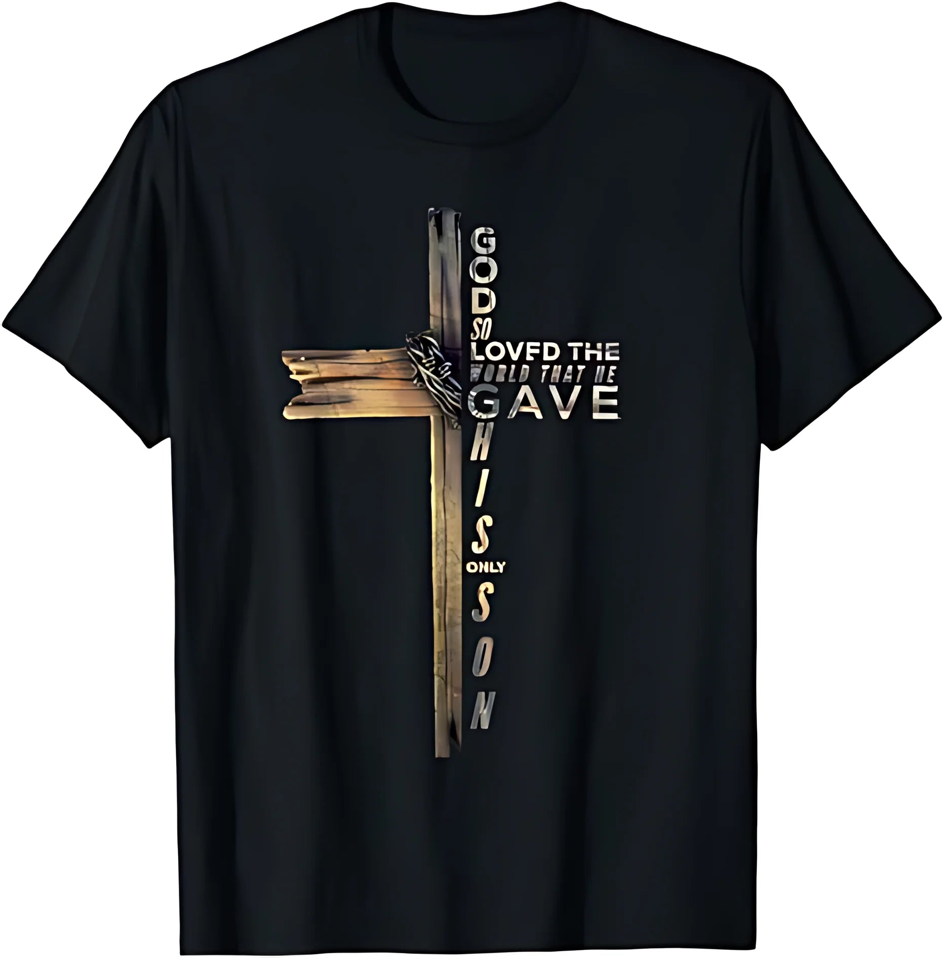 Faith Over Fear Cross T-Shirt