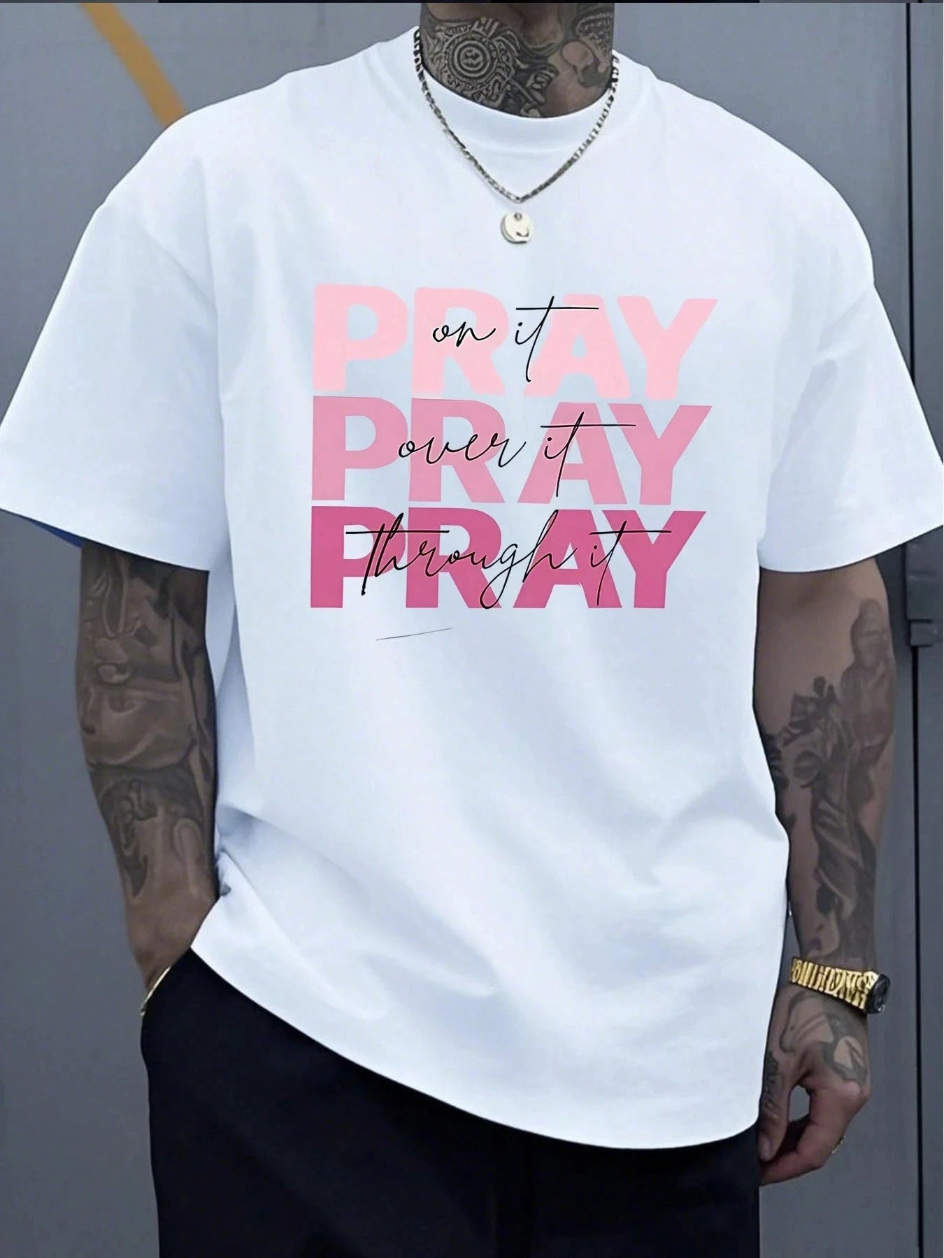 Christian Goth Retro Oversized T-Shirt