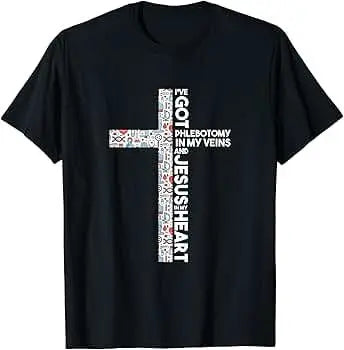 Christian Cross Retro T-Shirt