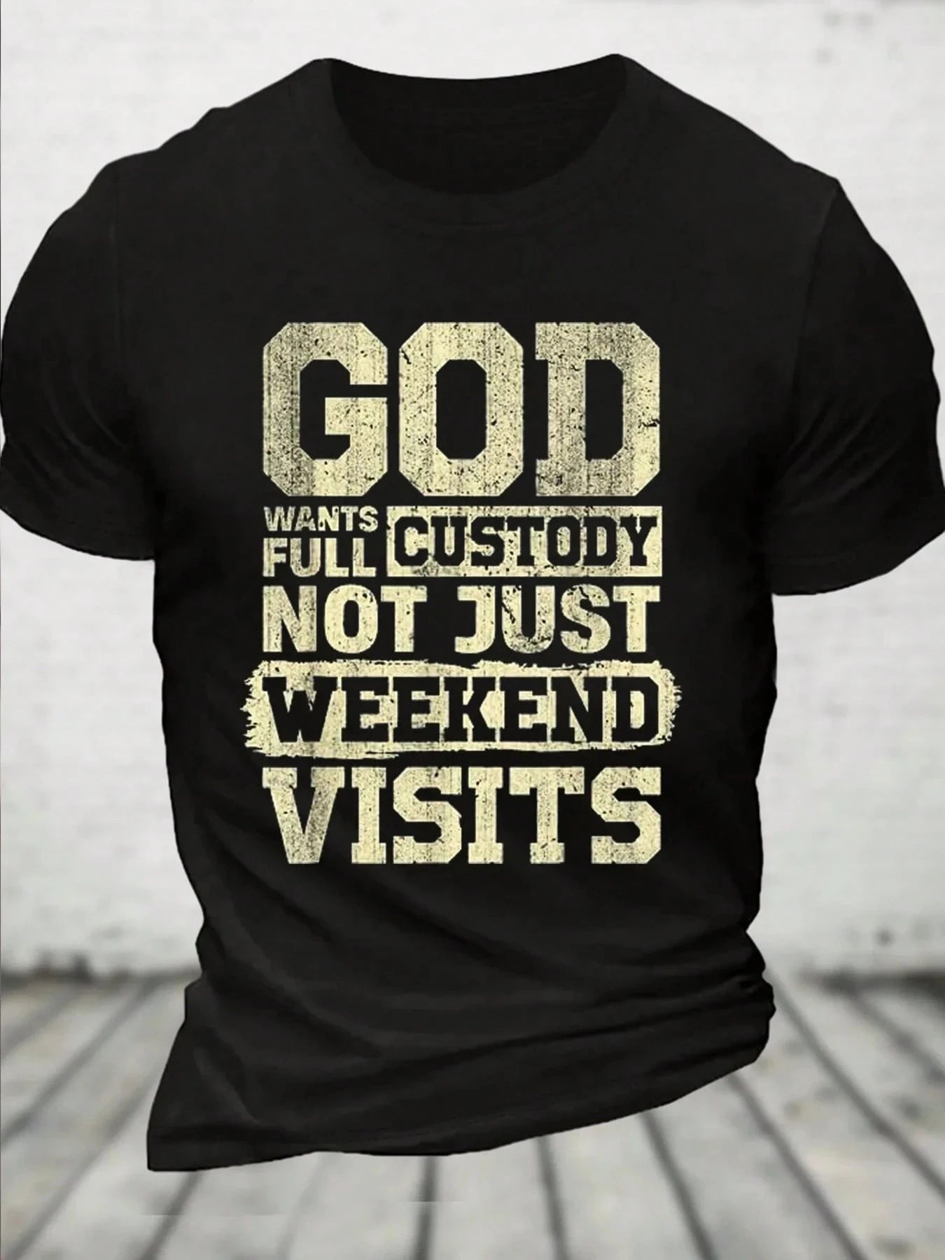 Christian Goth Retro Oversized T-Shirt