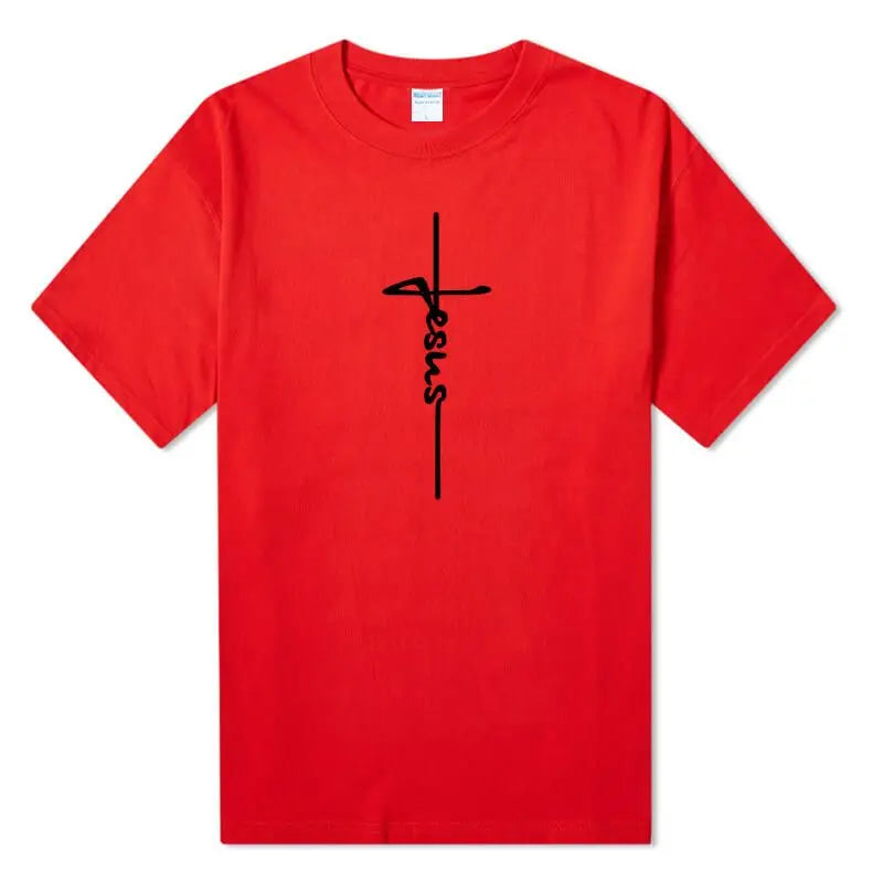 Christian Cross Harajuku T-Shirt