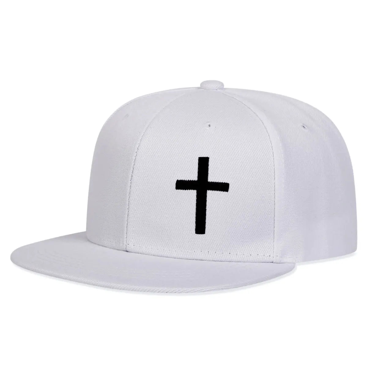 Cross Embroidery Hip Hop Cap