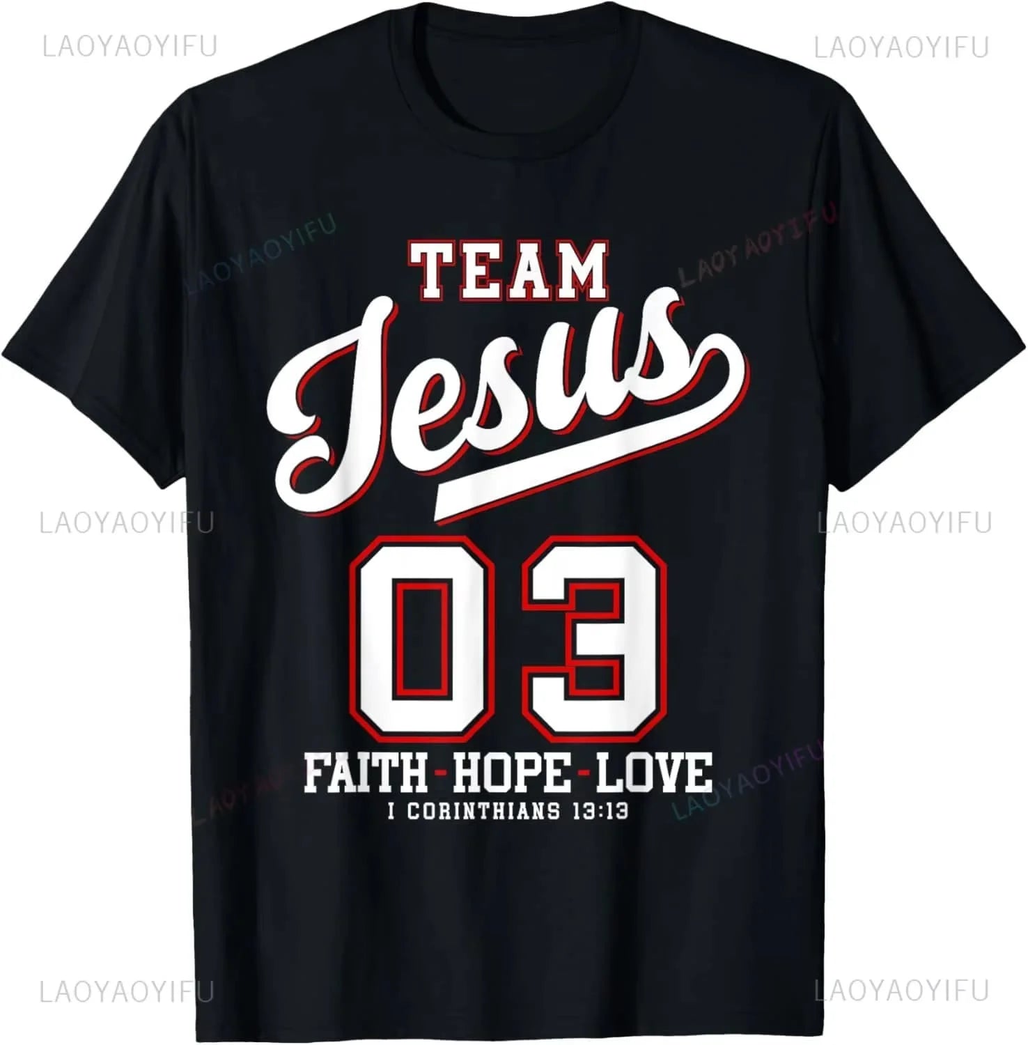 Team Jesus Funny Christian T-Shirt