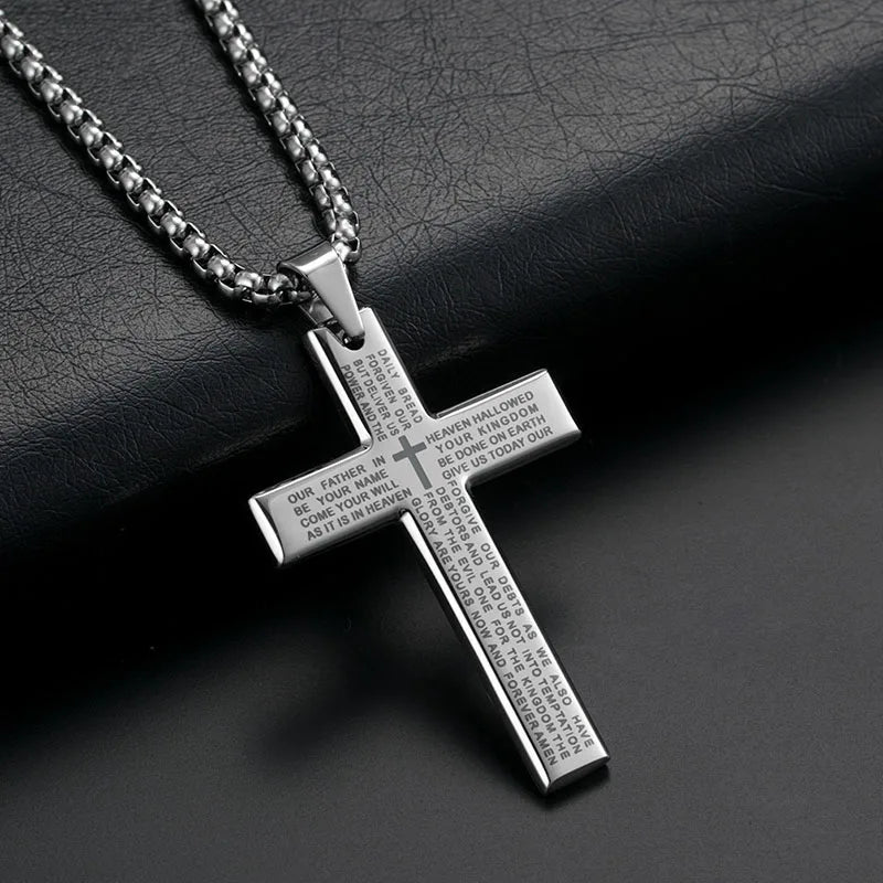 Jesus Cross Pendant Necklace