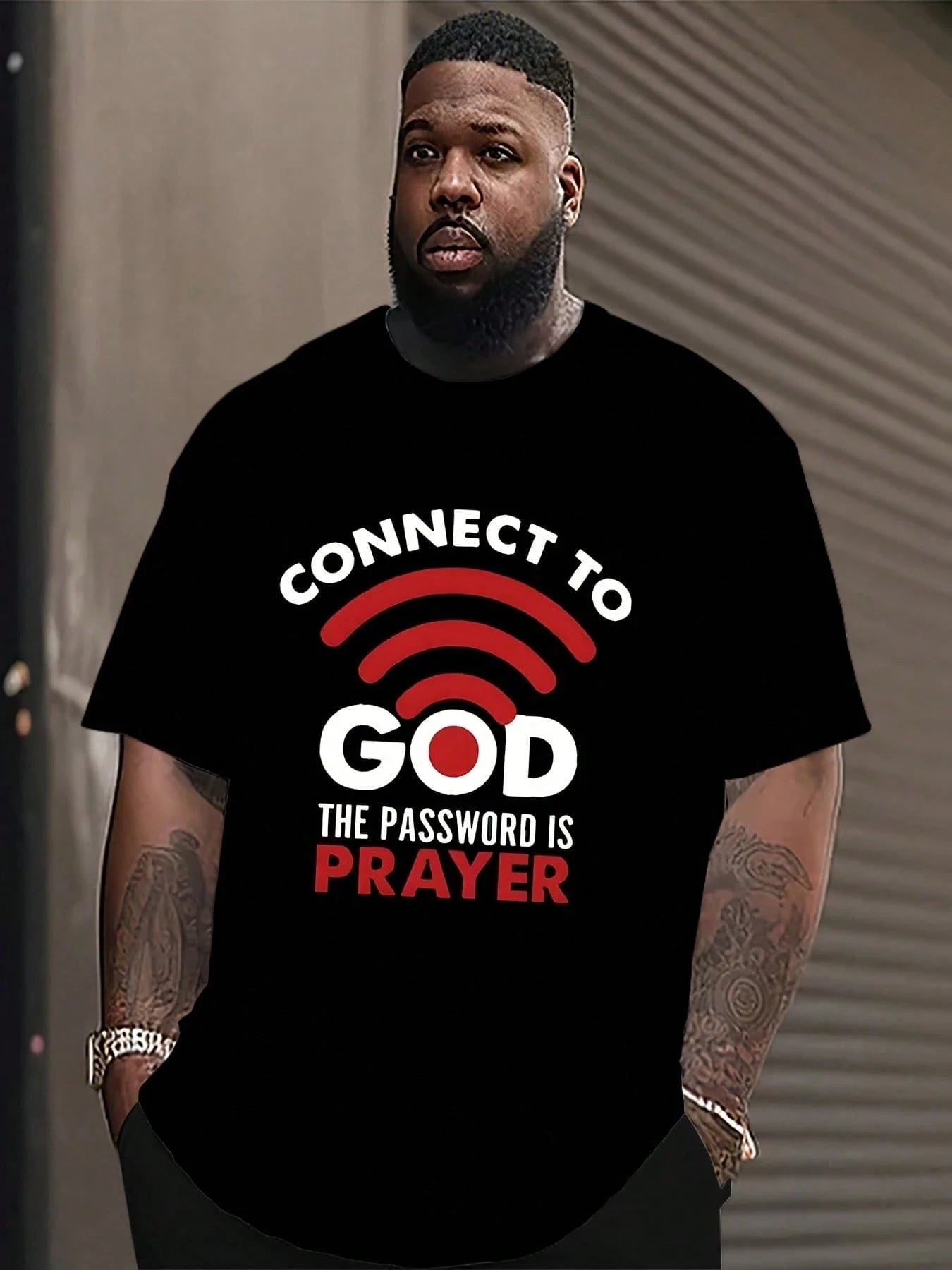 Christian Goth Retro Oversized T-Shirt
