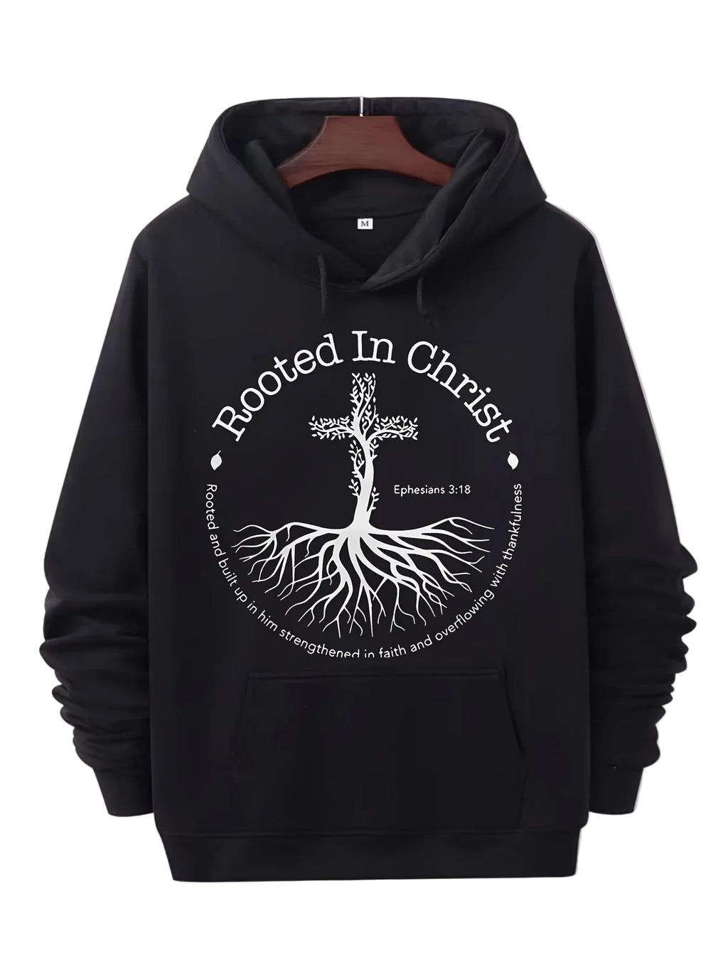 Rooted In Christ Romans 2:18 Hoodie