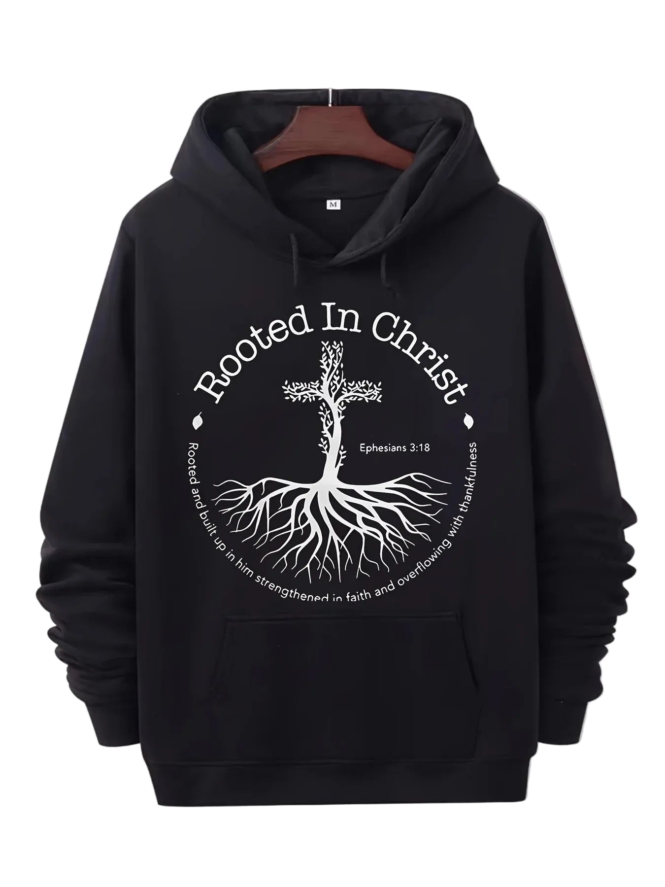 Rooted In Christ Romans 2:18 Hoodie