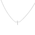 Minimalist Cross Chain Necklace