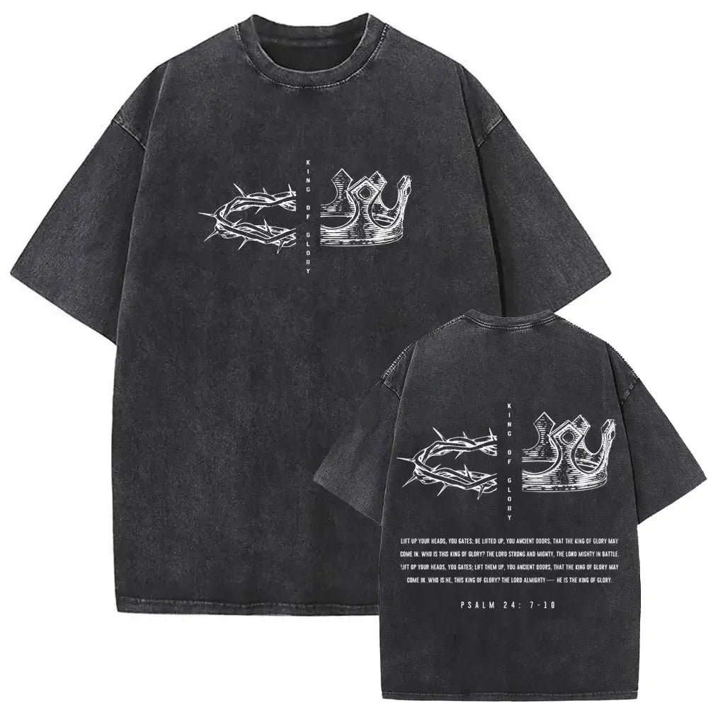 Jesus Is King Vintage Christian T-Shirt