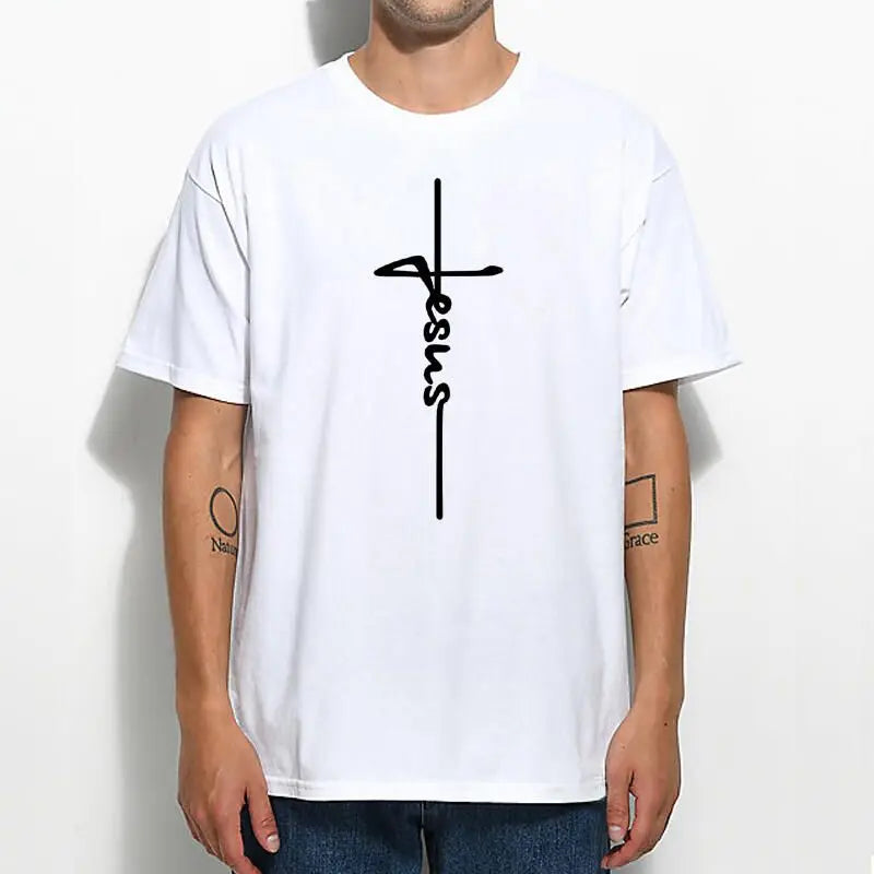 Christian Cross Harajuku T-Shirt