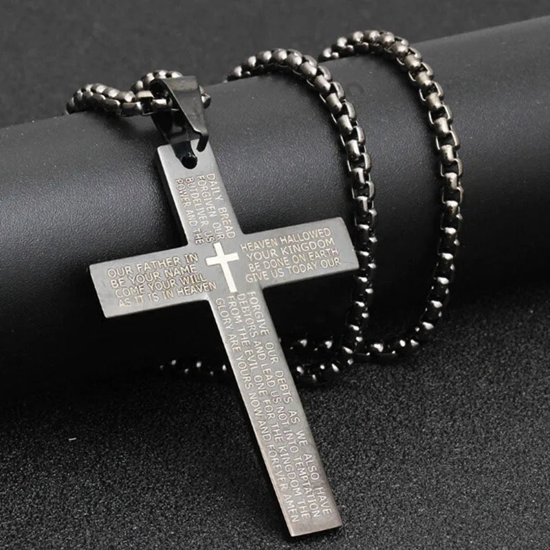 Jesus Cross Pendant Necklace