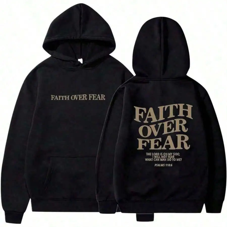Faith Over Fear Graphic Hoodie
