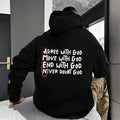 God Printed Christian Hoodie