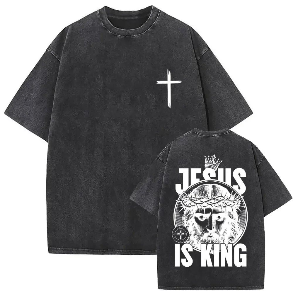 Vintage Jesus Is King T-Shirt
