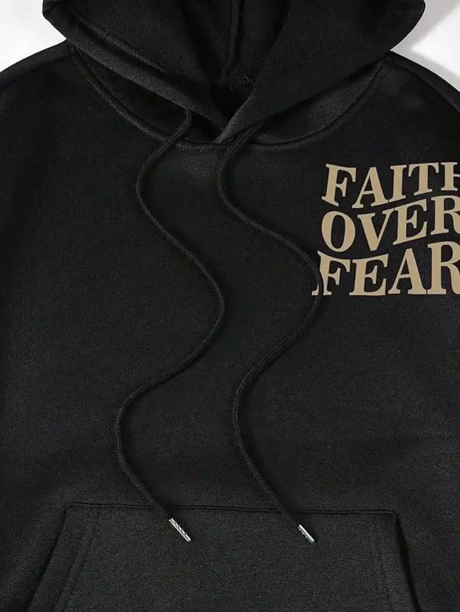 Faith Over Fear Pullover Hoodie