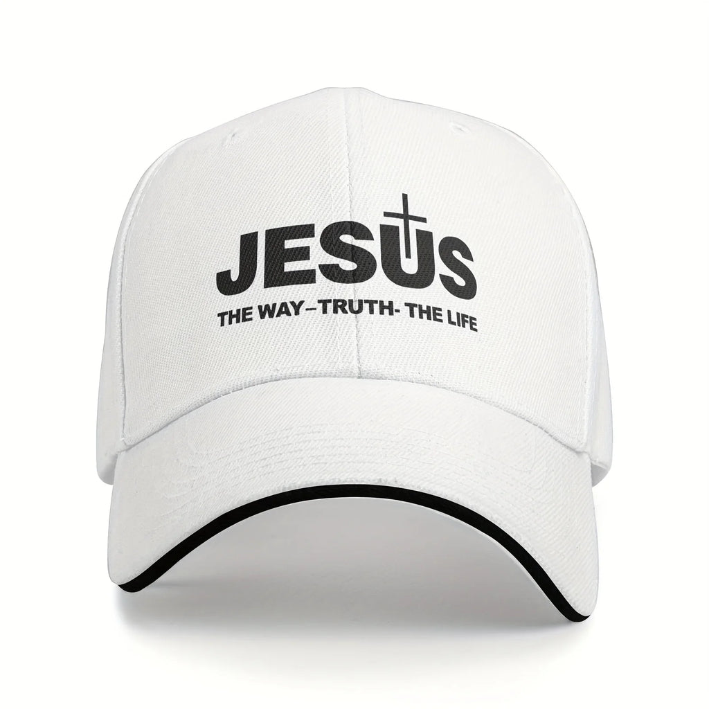 Jesus Cross Printed Cap