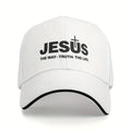 Jesus Cross Printed Cap