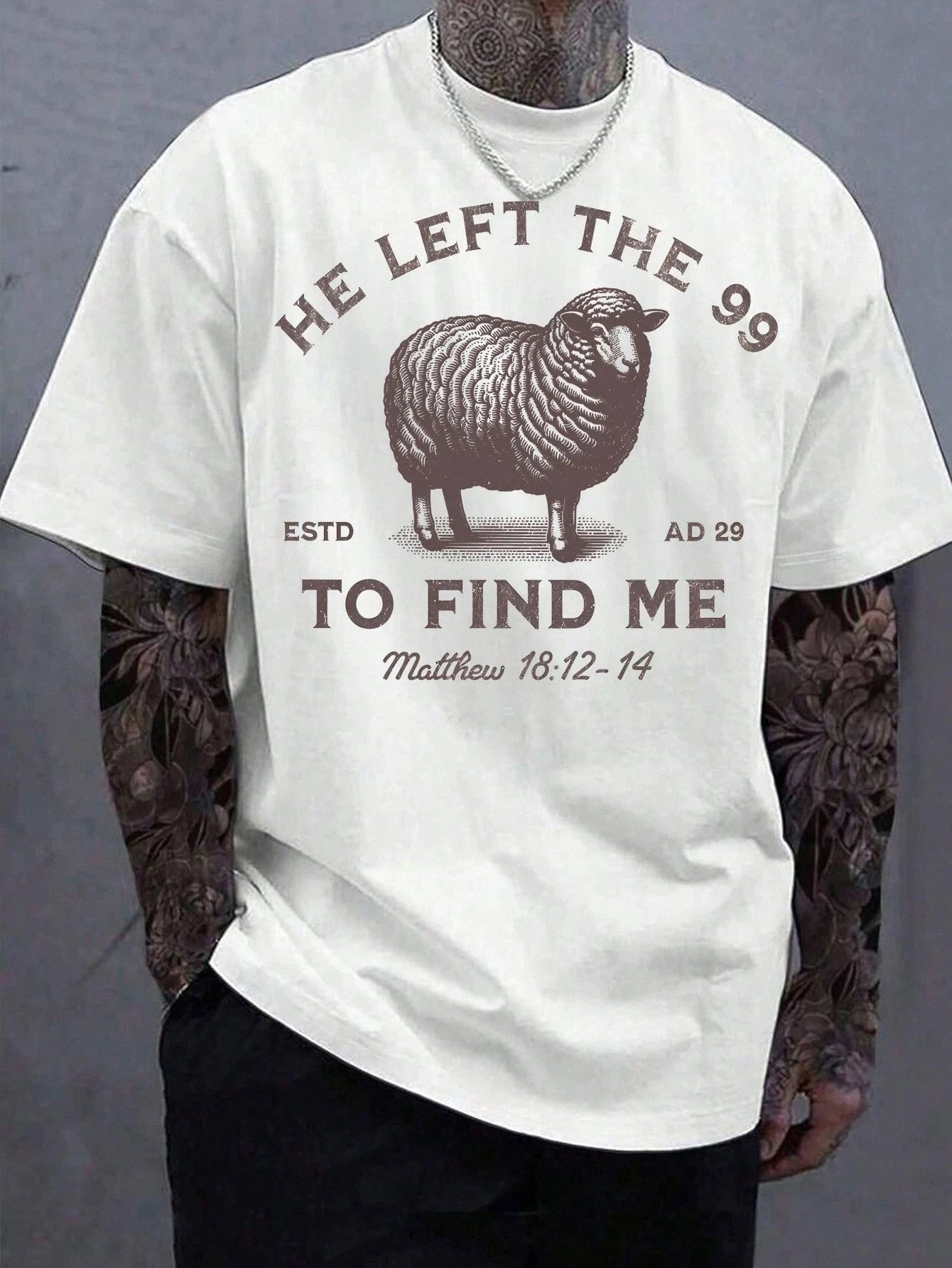 Christian Goth Retro Oversized T-Shirt