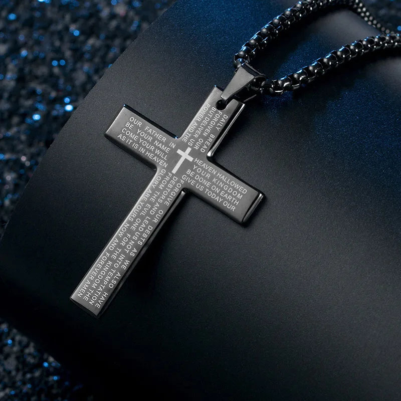 Jesus Cross Pendant Necklace